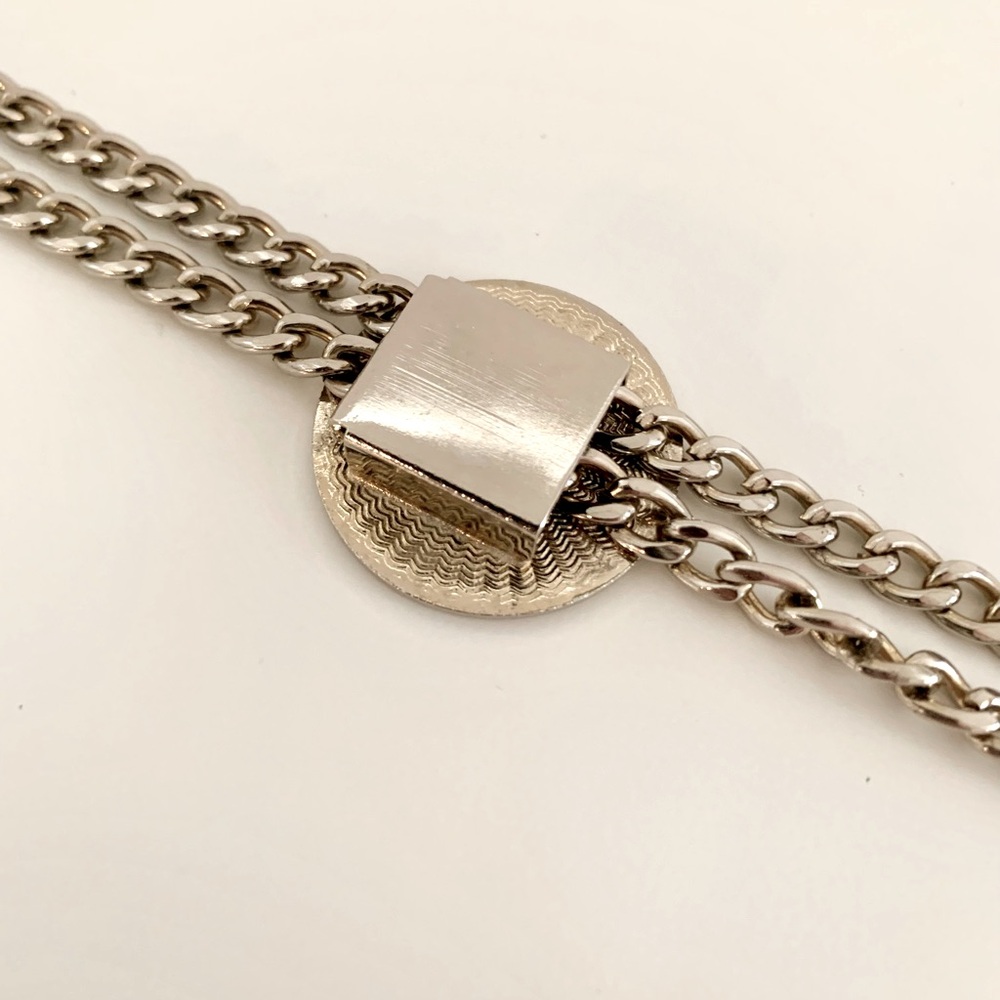 MOVING SALE | Women’s Vintage Jewelry, Silver Bolo Tie, One Size - Picture 5 of 6